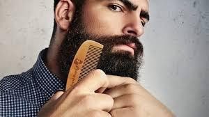 Combing Your Beard with a Hair Brush